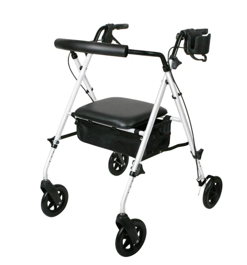 Medline Luxe Wide Aluminum Rollator