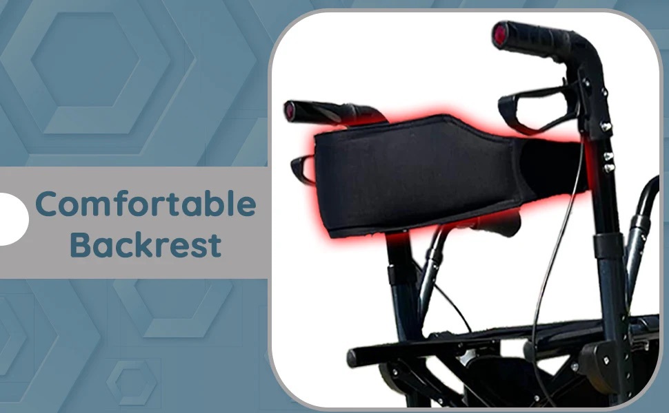 DayWalker Rollator Technical Dimensions Diagram