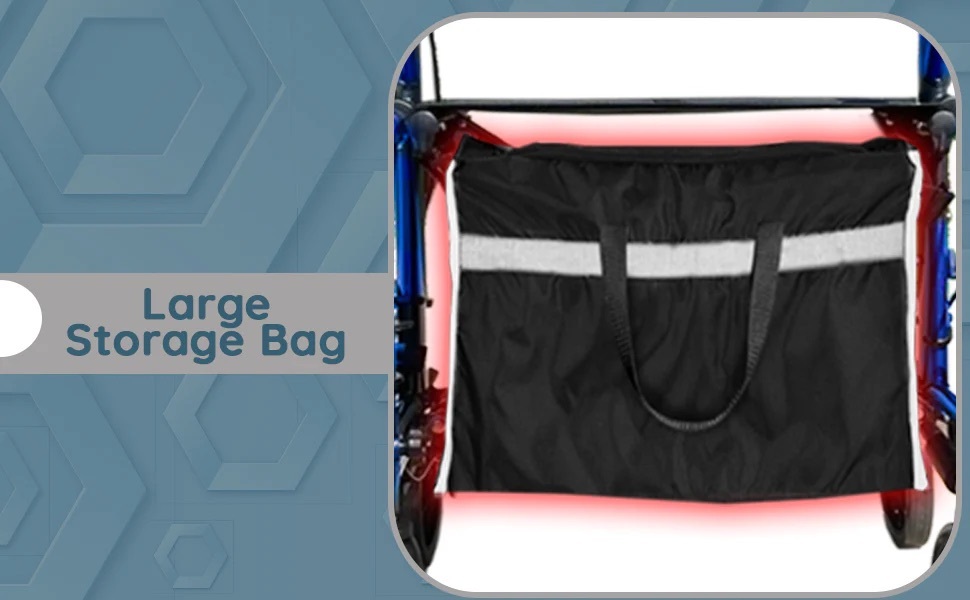 DayWalker Rollator Technical Dimensions Diagram