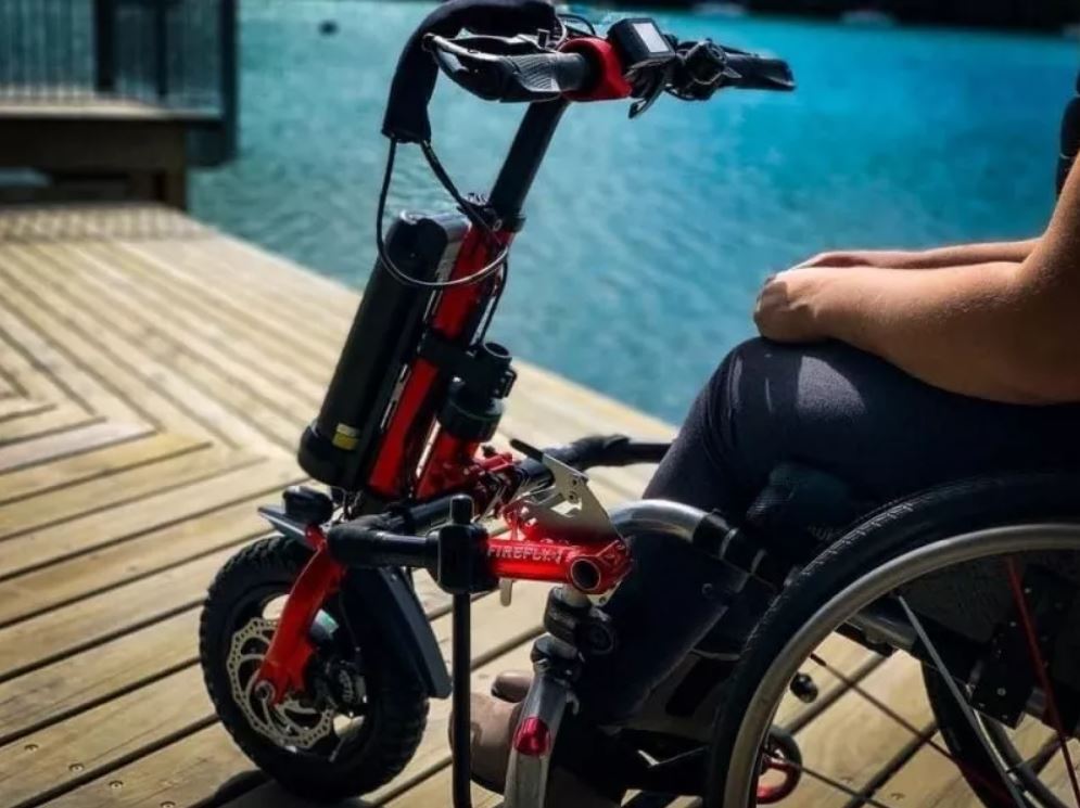 The Firefly 2.5 Power Assist for Wheelchair Users