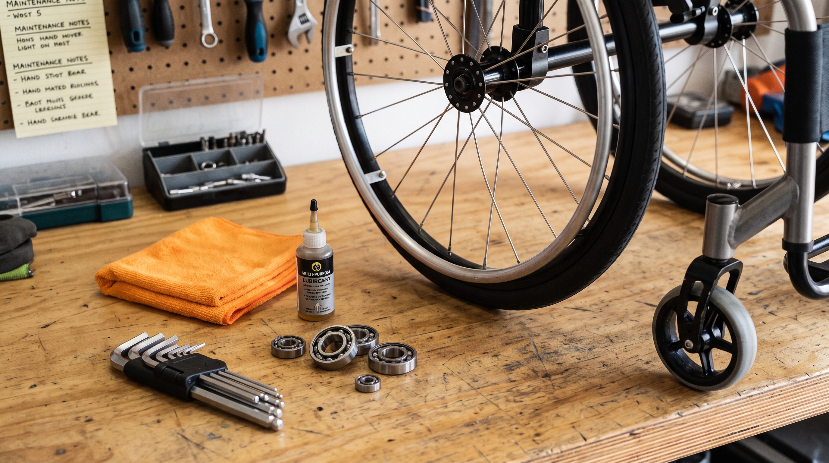 Wheelchair Maintenance 101: A DIY Checklist for Clean Wheels, Bearings, and Brakes | Living Spinal
