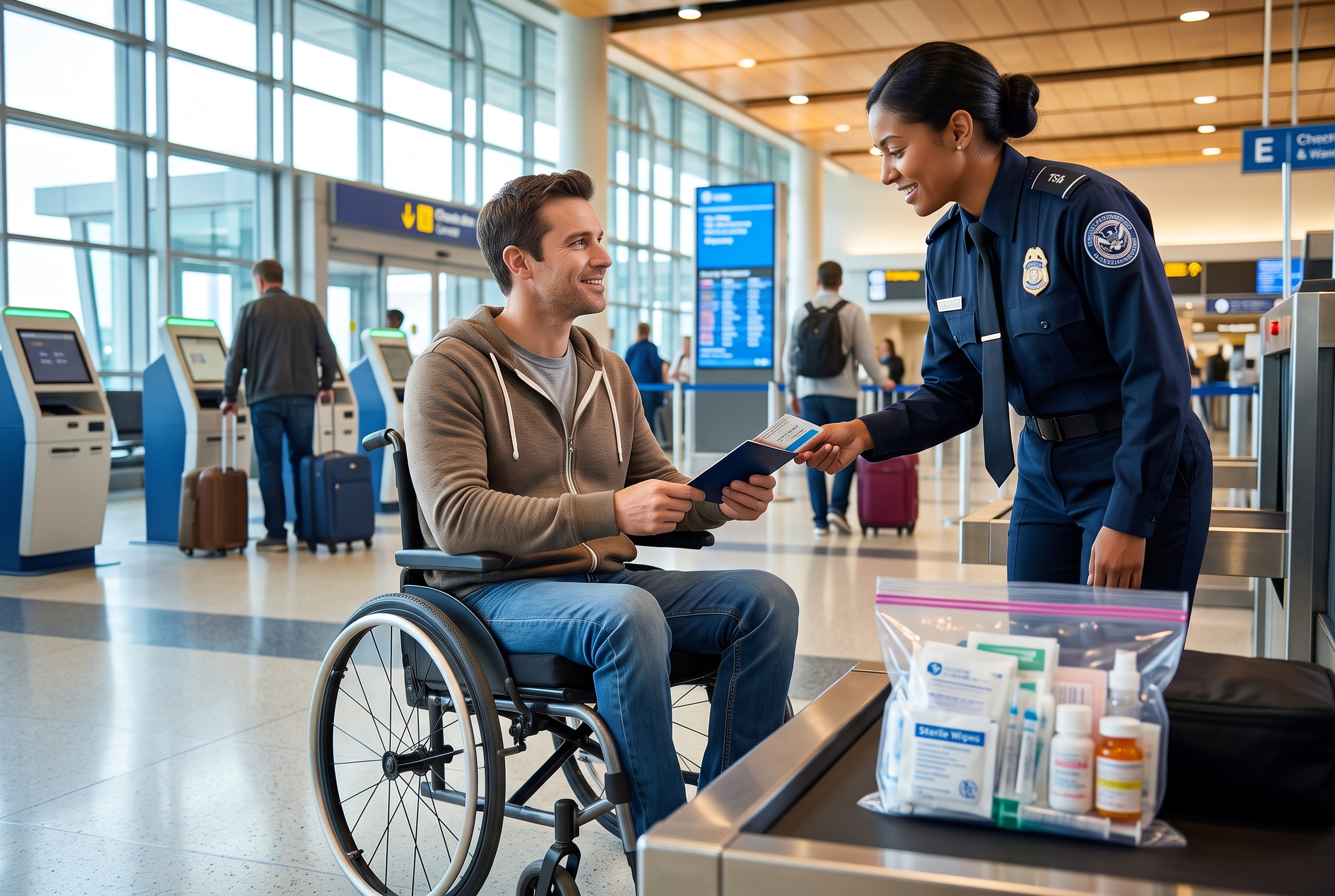 Navigating TSA with Medical Supplies: A Wheelchair User’s Guide to Airport Security | Living Spinal