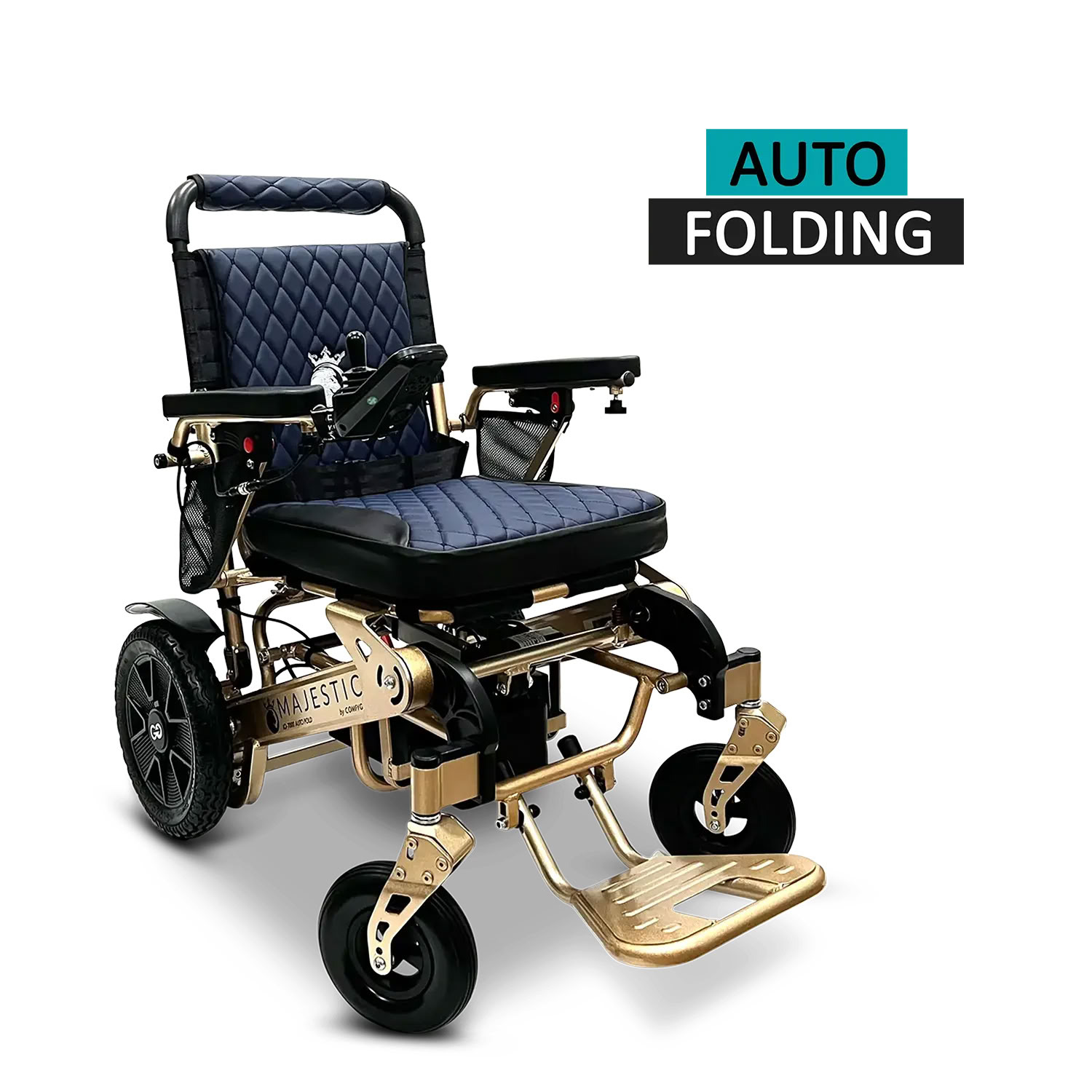 MAJESTIC IQ-7000 Auto Folding Remote Controlled Electric Wheelchair