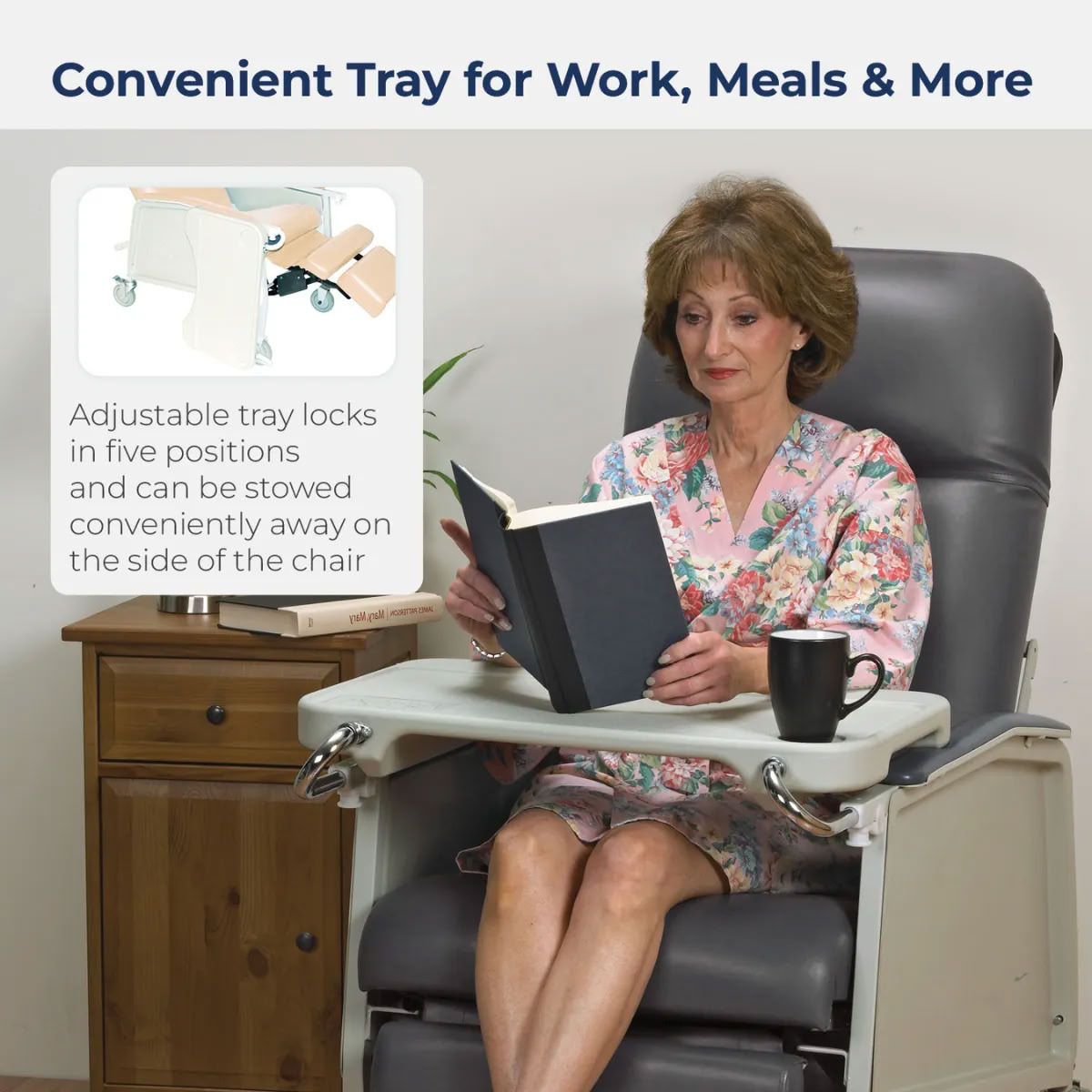 Convenient Locking Tray
