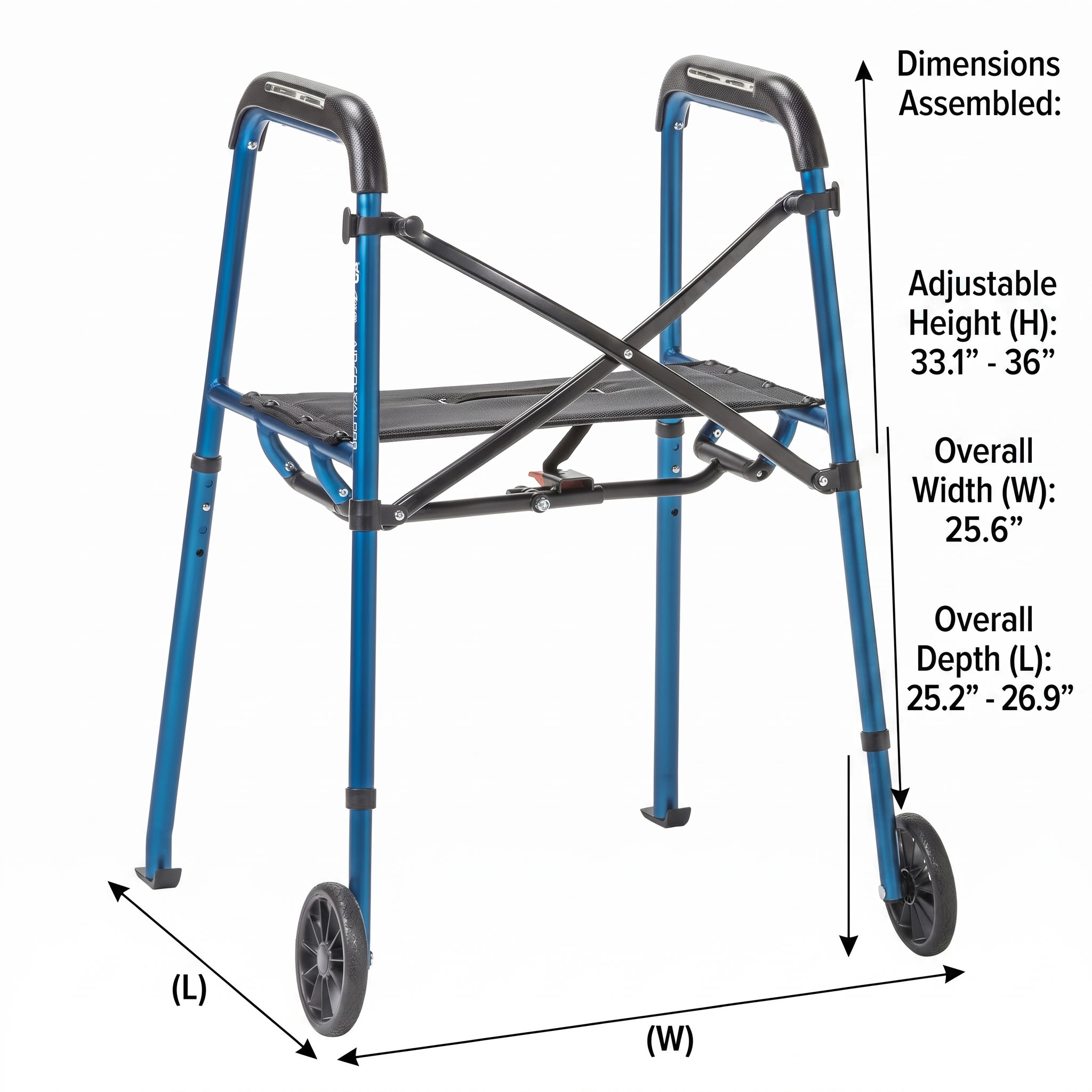 Air-Go Walker Dimensions