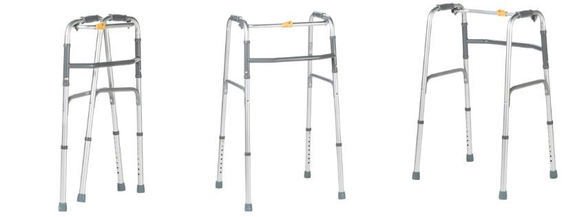AirgoOne Touch Button Folding Walker Hero View