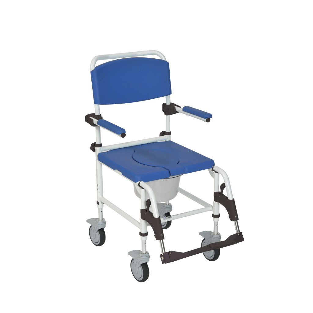 Aluminum Rehab Shower Commode Chair Main Photo