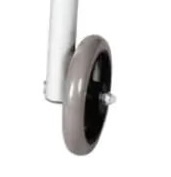 5 in (12.7 cm) Wheels