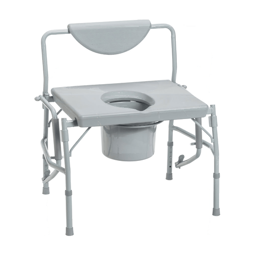Drive Medical Deluxe Bariatric Drop-Arm Commode Main Photo