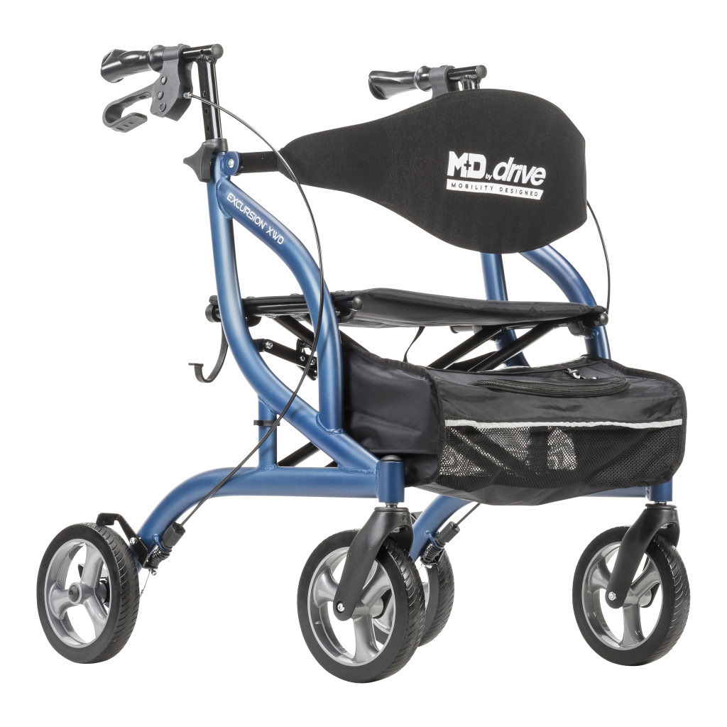 MD by Drive Excursion XWD Rollator