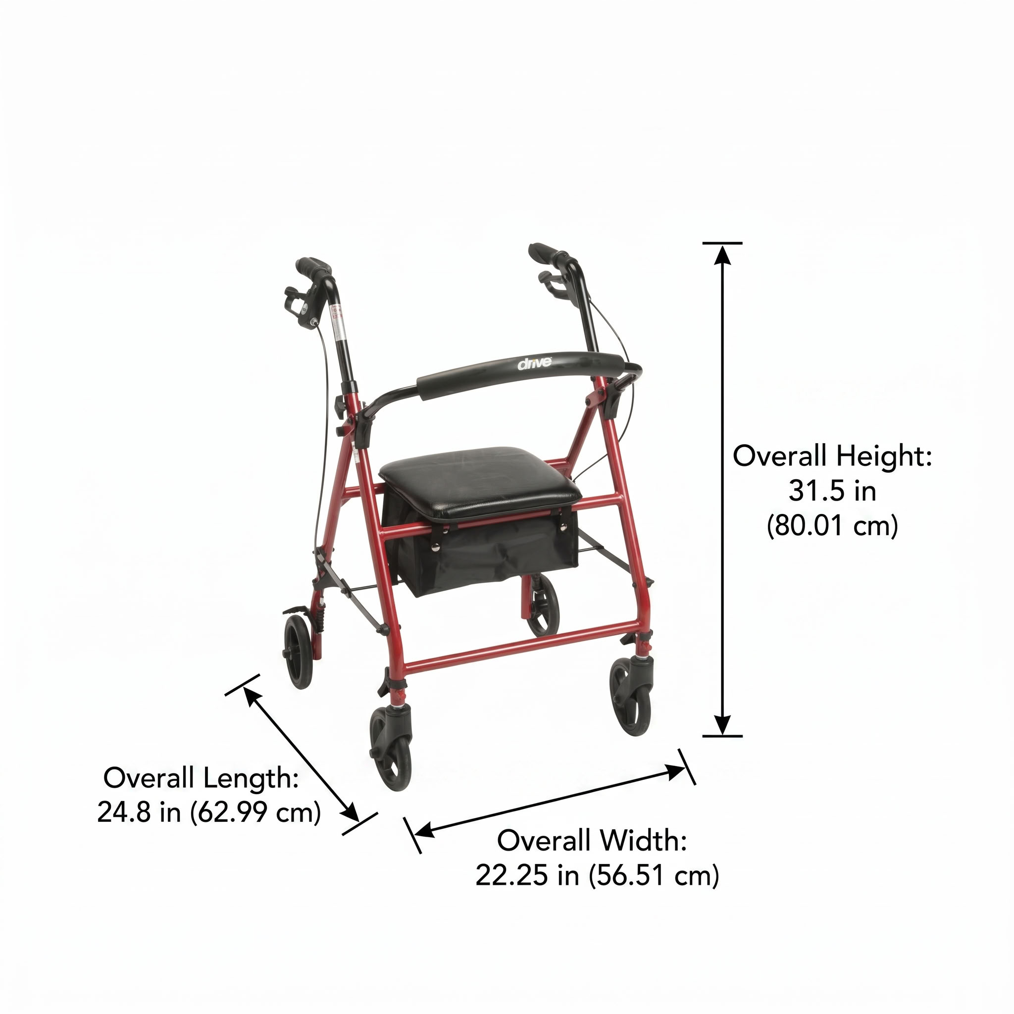 Rollator Measurement Guide