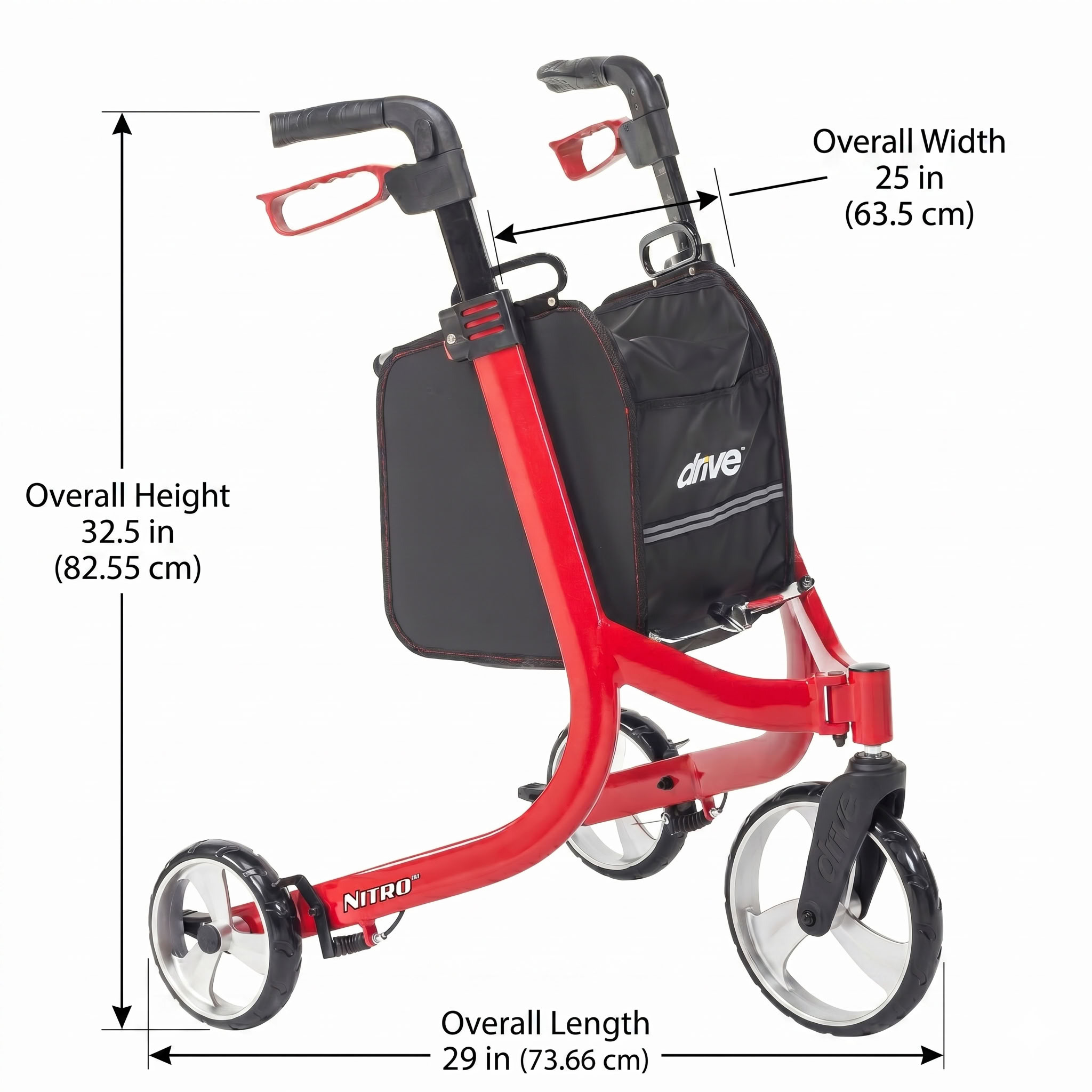 Rollator Measurements