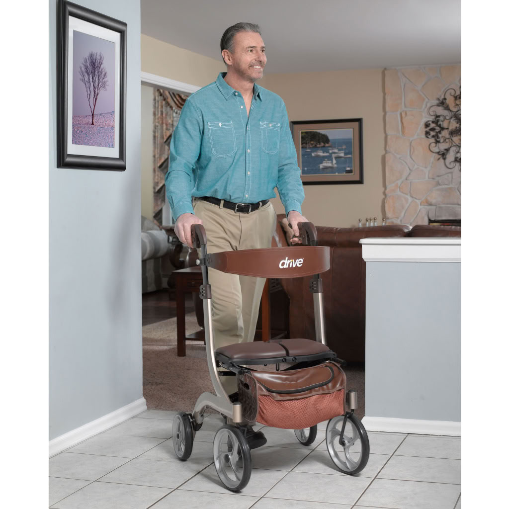 Drive Nitro DLX Rollator Profile View
