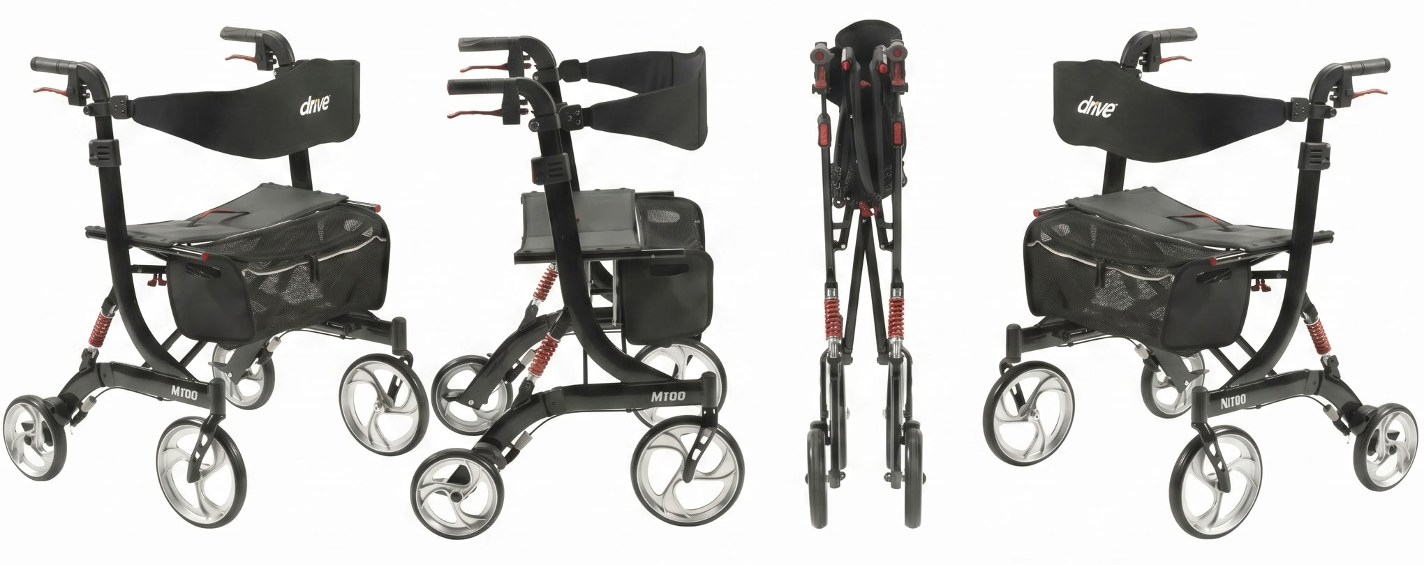 Nitro HD Euro Style Rollator Main View