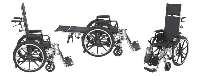 Drive Pediatric Viper Plus Reclining Wheelchair