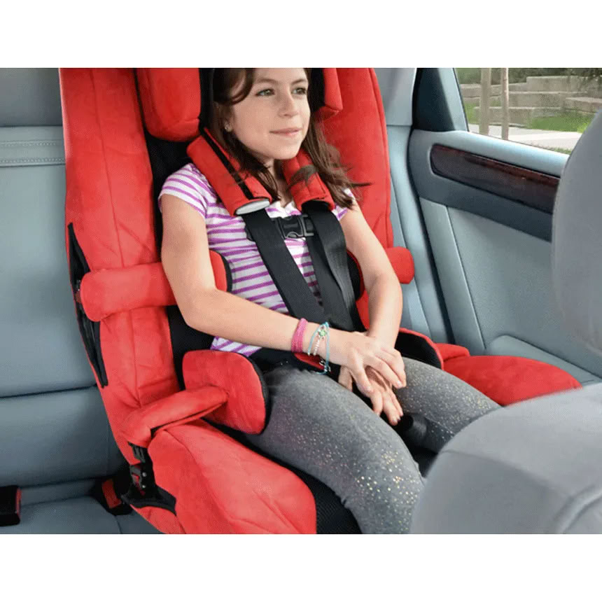 Child using the Spirit Plus Car Seat