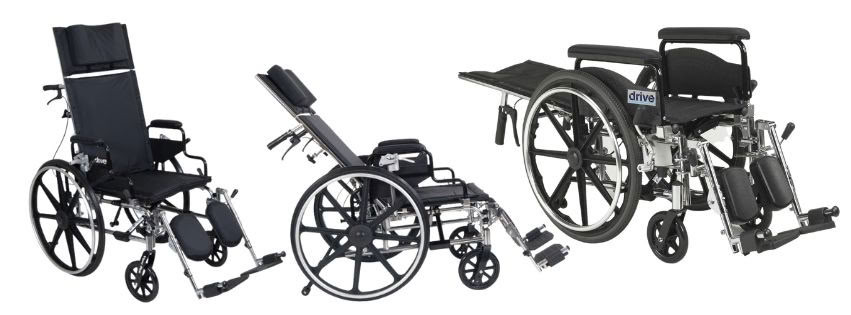 Drive Viper Plus Full Reclining Wheelchair