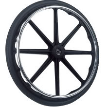 Flat-Free Wheel with Handrims