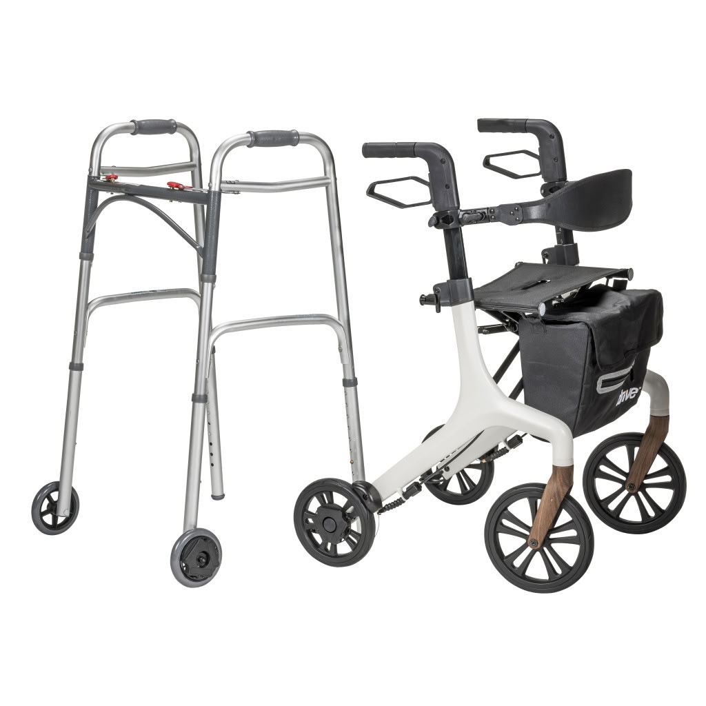 Designed for rollators and walkers