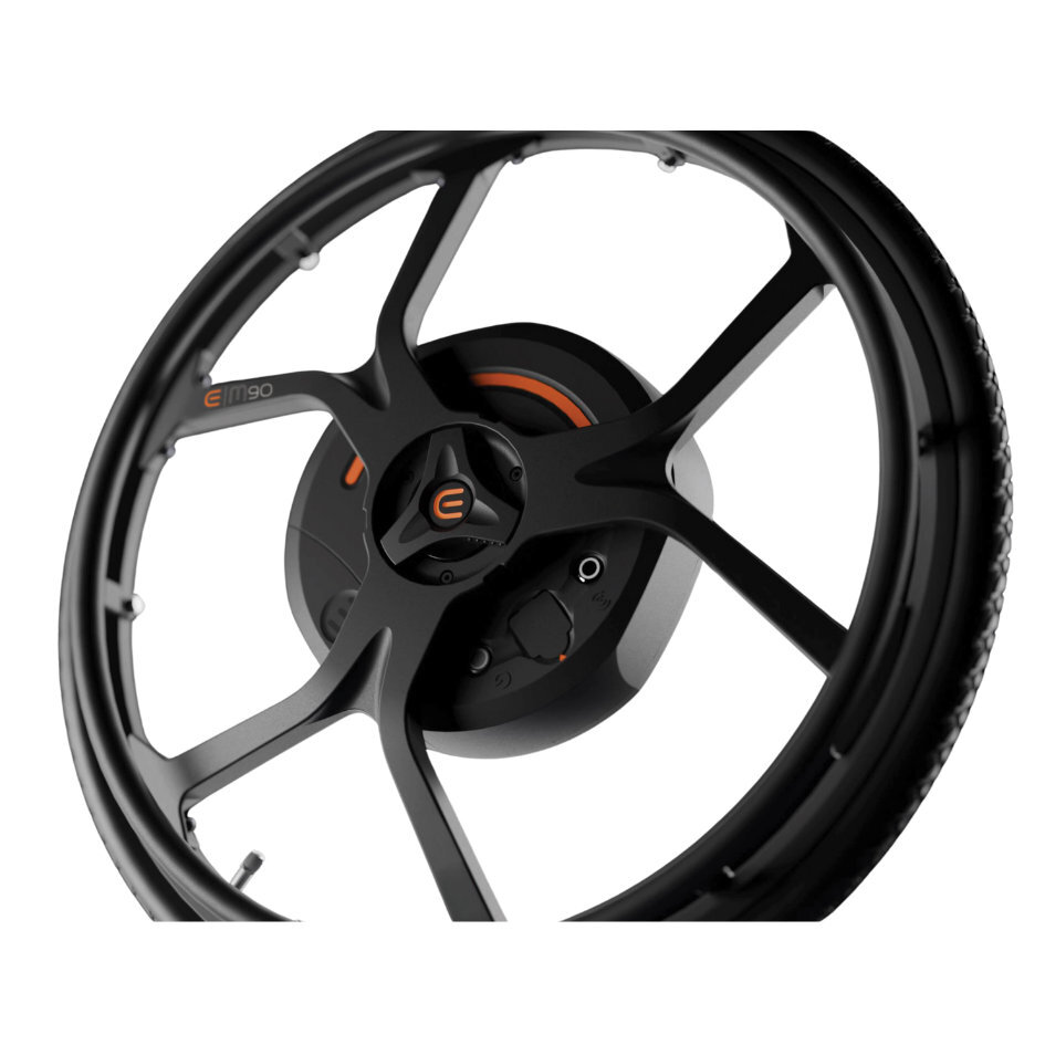 M90 rear view mounted