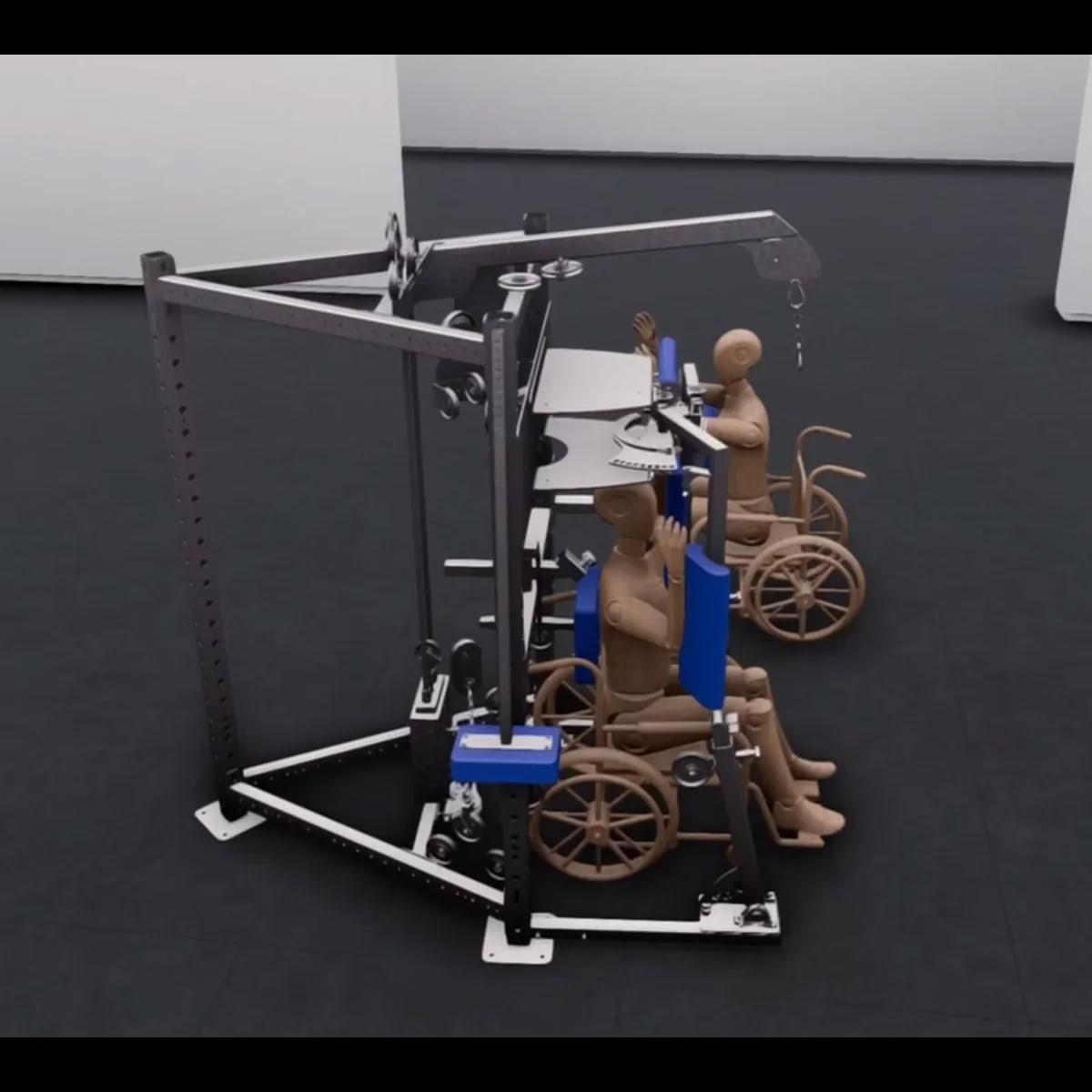 Equalizer 6500 Quad Gym engaged
