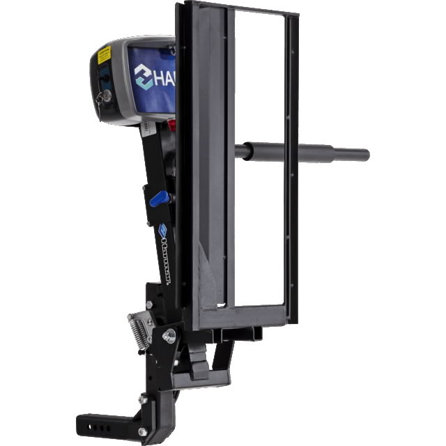 AL580 Next Generation Power Wheelchair Hitch-Mount Lift Folded
