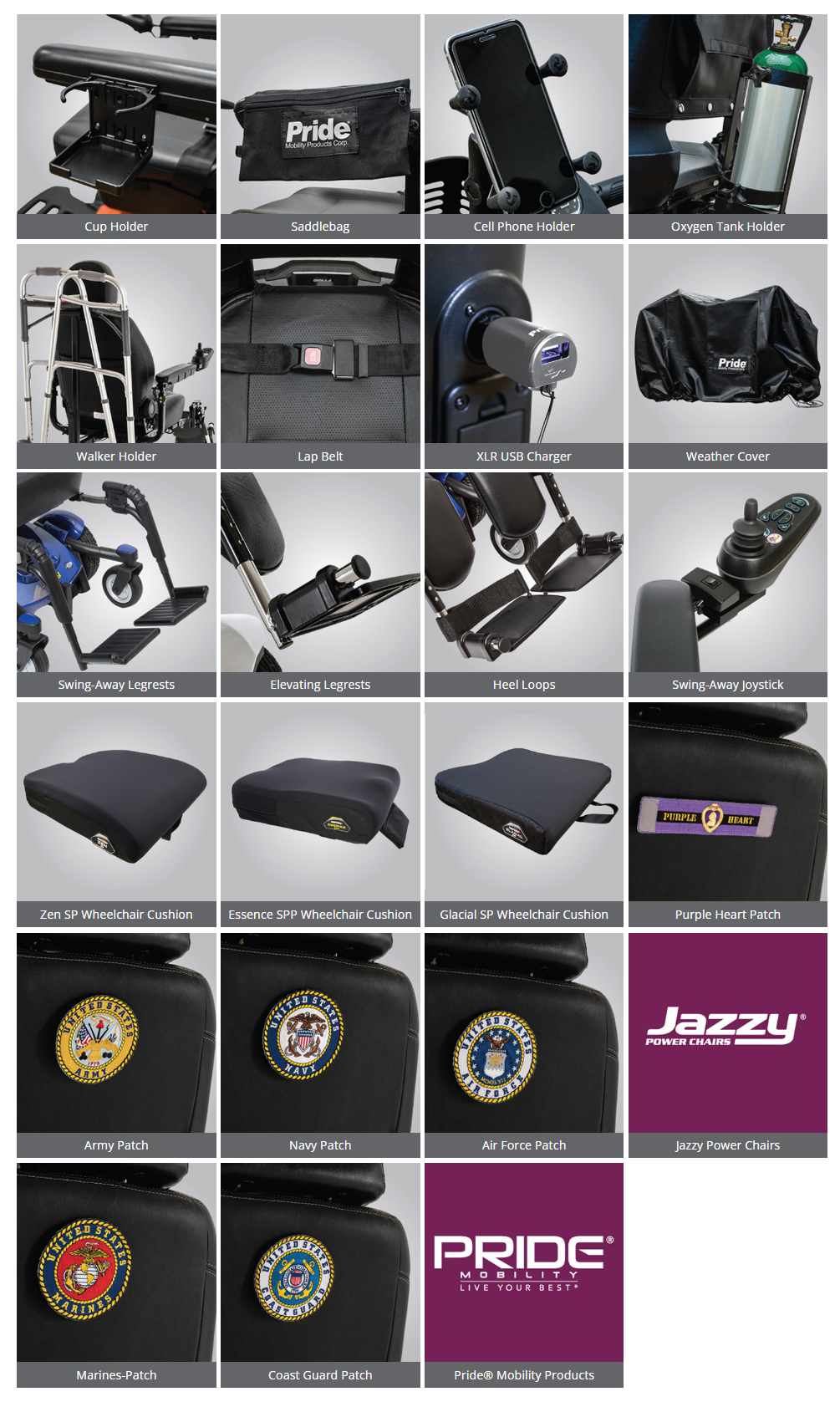 Jazzy Power Chair Accessories:: Essence SPP Wheelchair Cushion