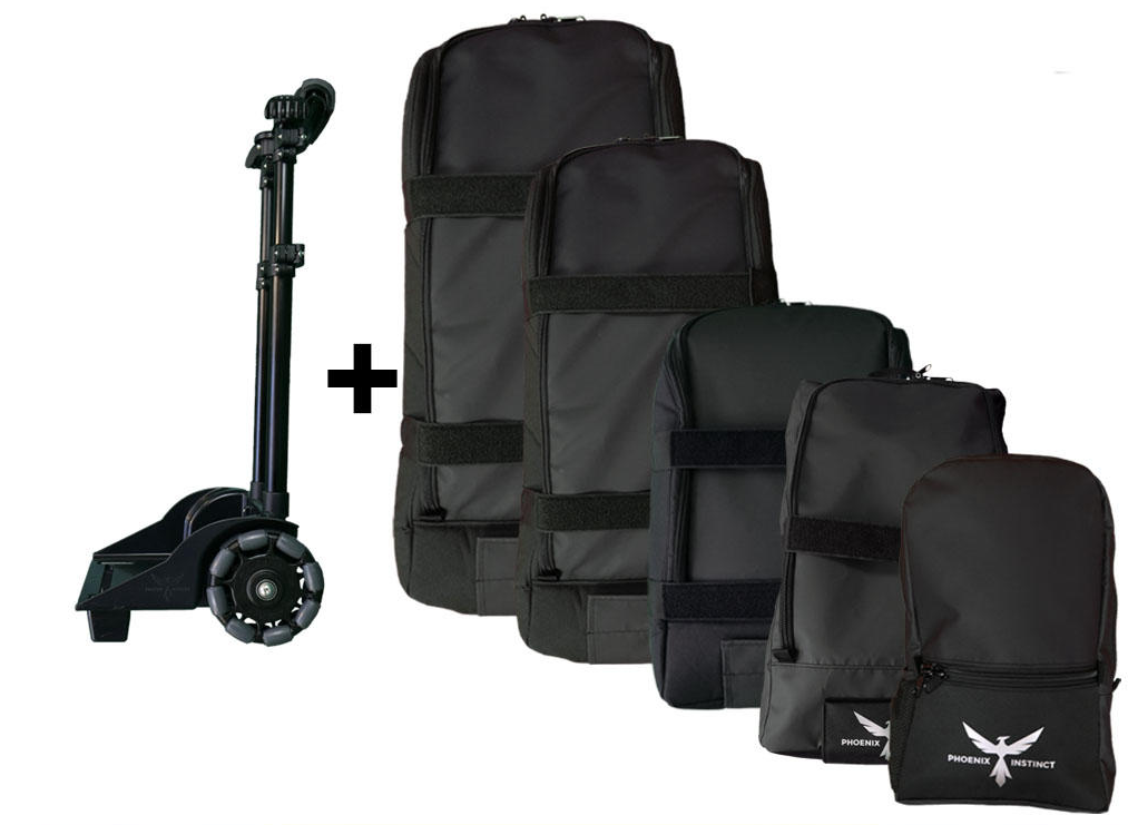 Quokka Horizontal Storage Bag: Easily Attaches To Most Wheelchairs