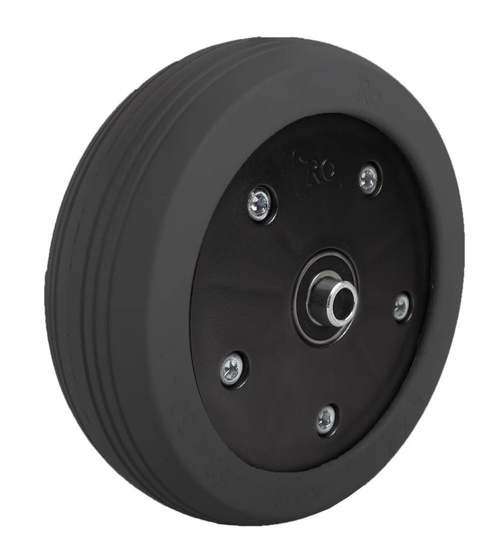 6x2 inch Invacare caster wheel assembly
