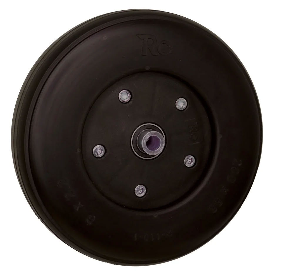 8x2 inch Caster Wheel - Black