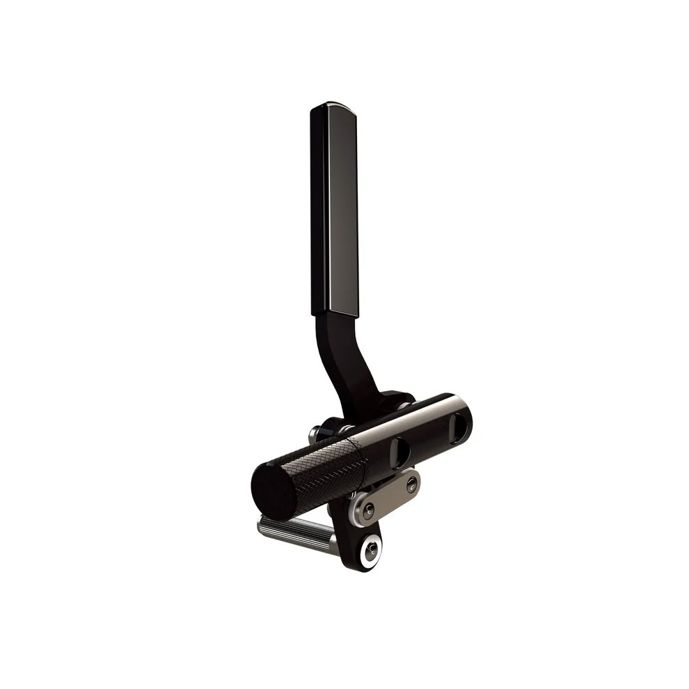 Left Black Aluminum Wheel Lock
