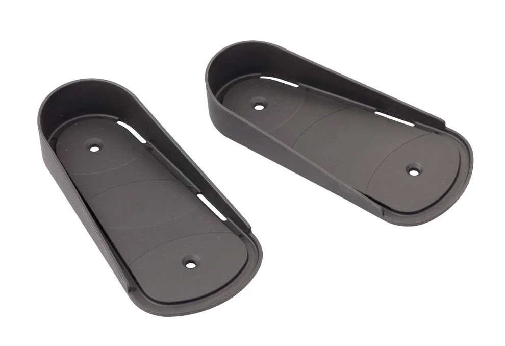 Rolko Foot Rest Shell, Black, set of 2