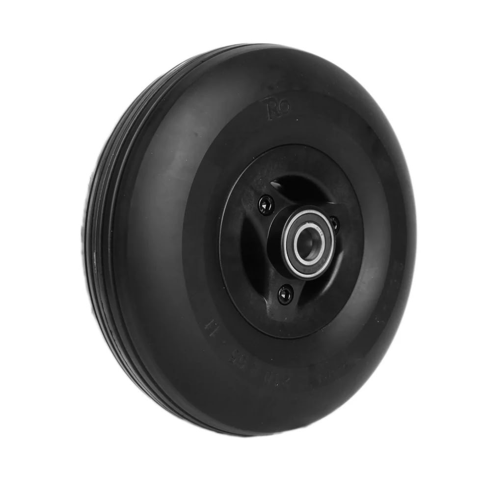 Permobil 210x65 replacement caster wheel, side view