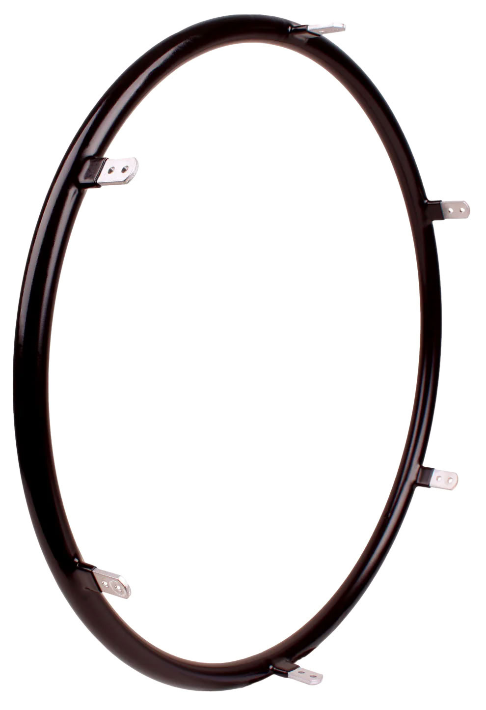 24" Pushrim-Soft, Black Anodized Aluminum