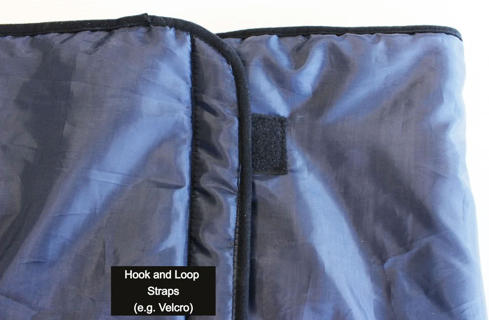 Rolko Thermo Wrap-up Blanket hook and loop straps