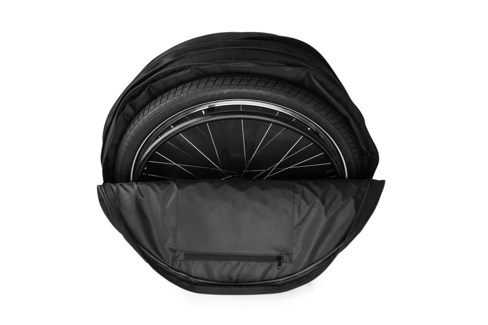 Rolko Triple Compartment Wheel Bag, wheelchair wheel travel bag