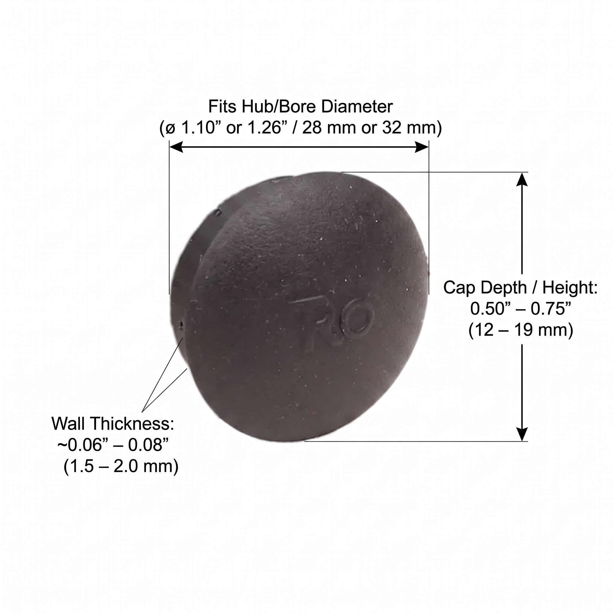 Bearing Housing Cover Dimensions