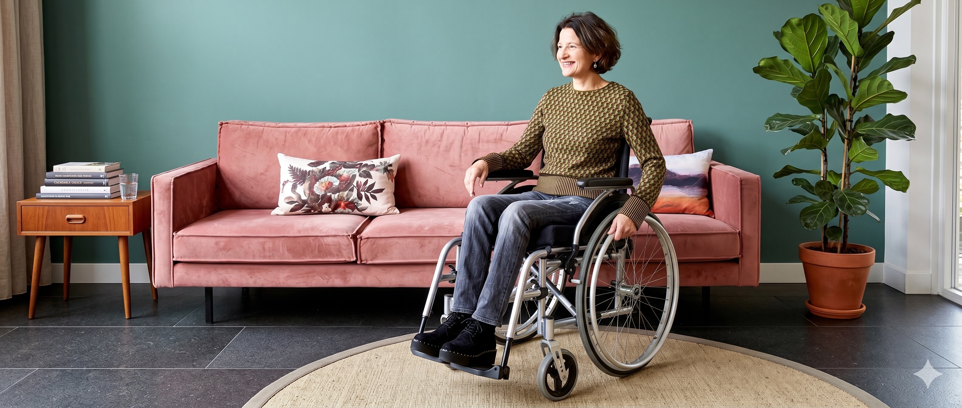 Comfortable clothing for wheelchair users