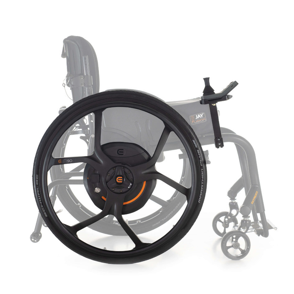 M90 side view mounted