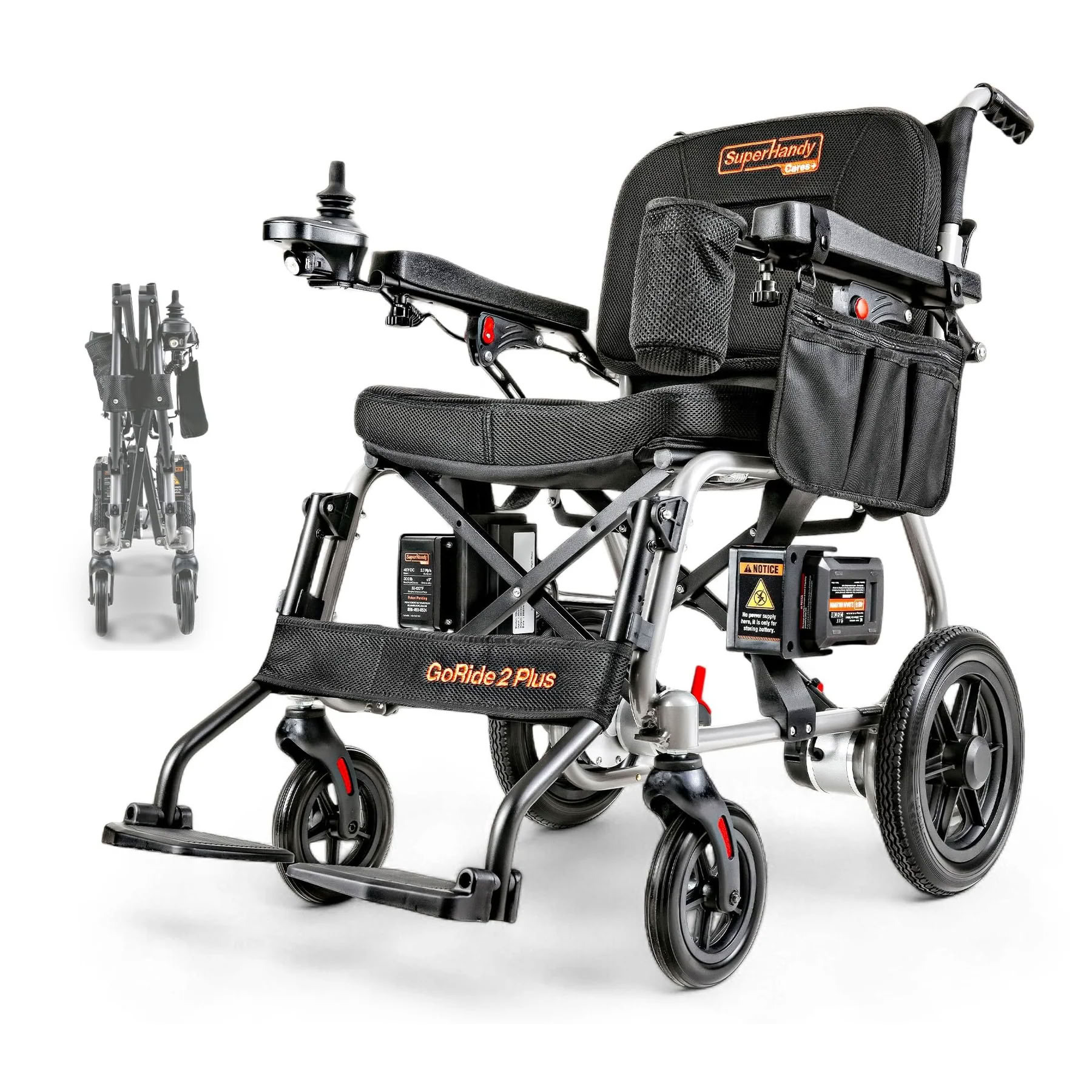 SuperHandy GoRide 2 Plus Measurement Reference