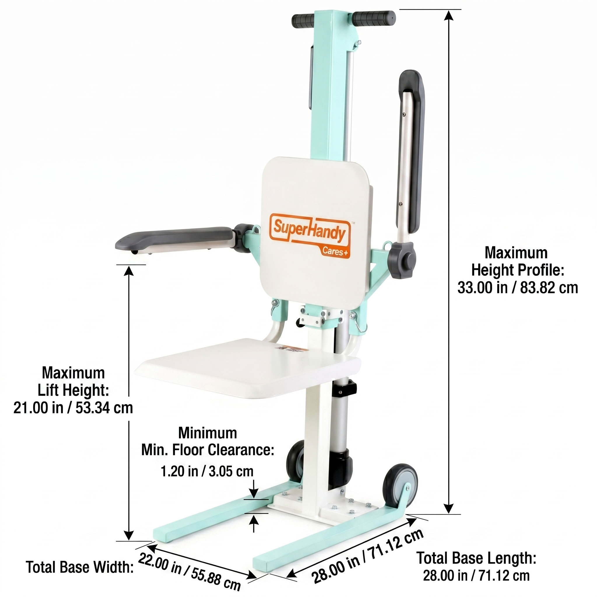 GoRise FC Measurements