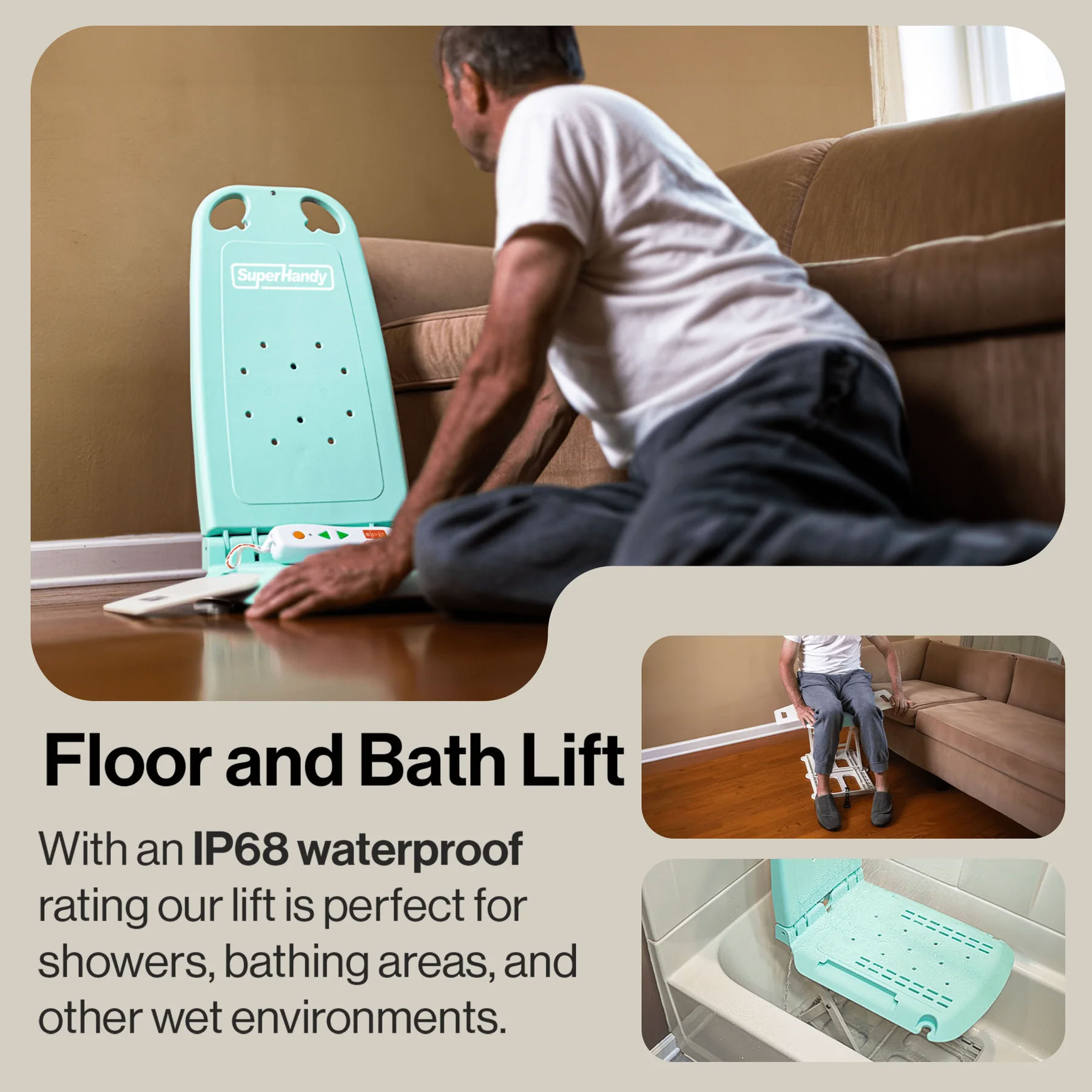 IP68 Waterproof Feature