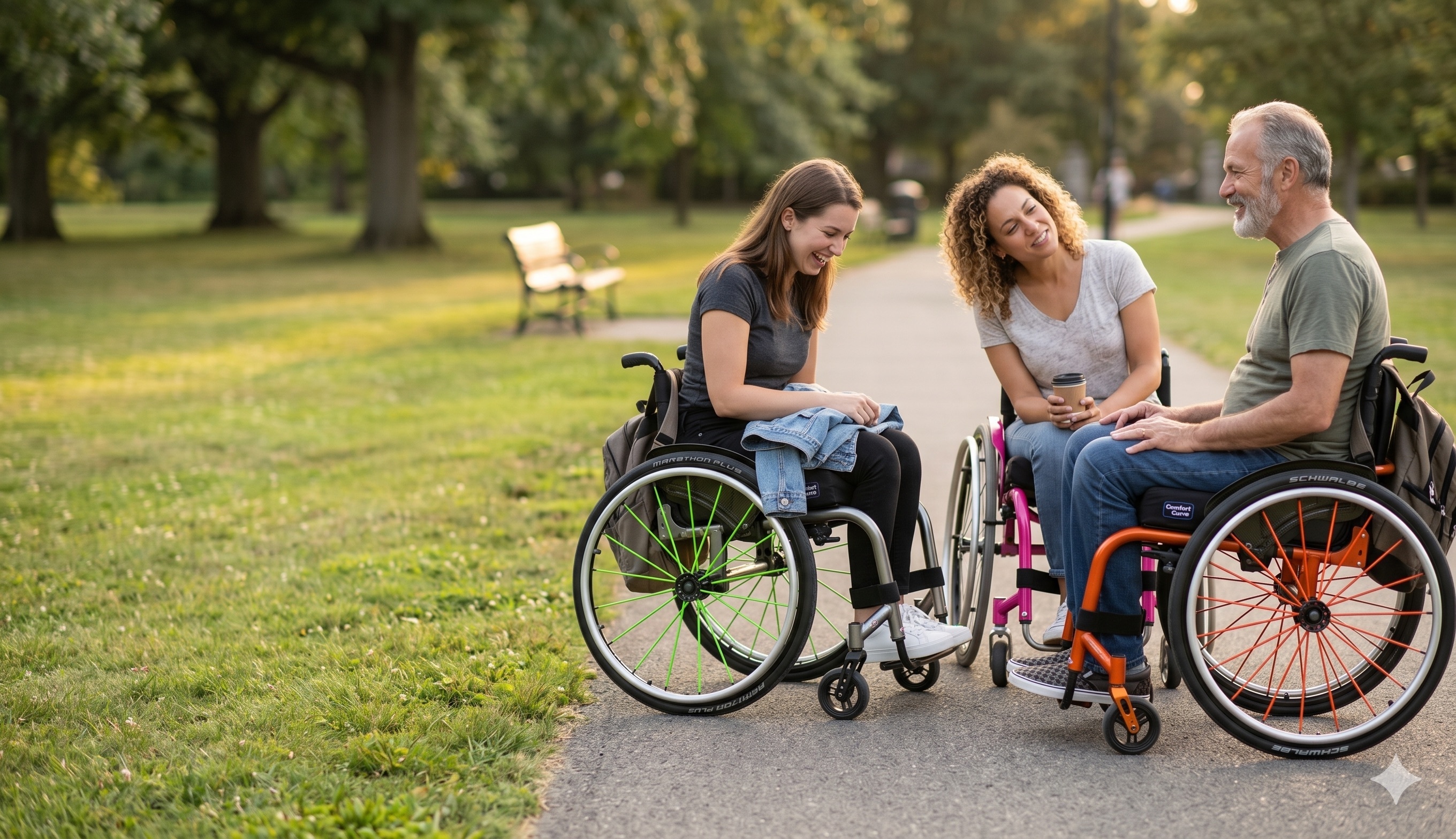 TiLite custom rigid and folding wheelchairs