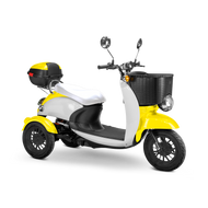Supreme Scooter White-Yellow Black Rim