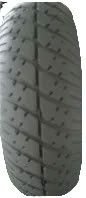 Rolko Durotrap 3.00-4 inch (10x3) grey flat-free wheelchair tire - Living Spinal