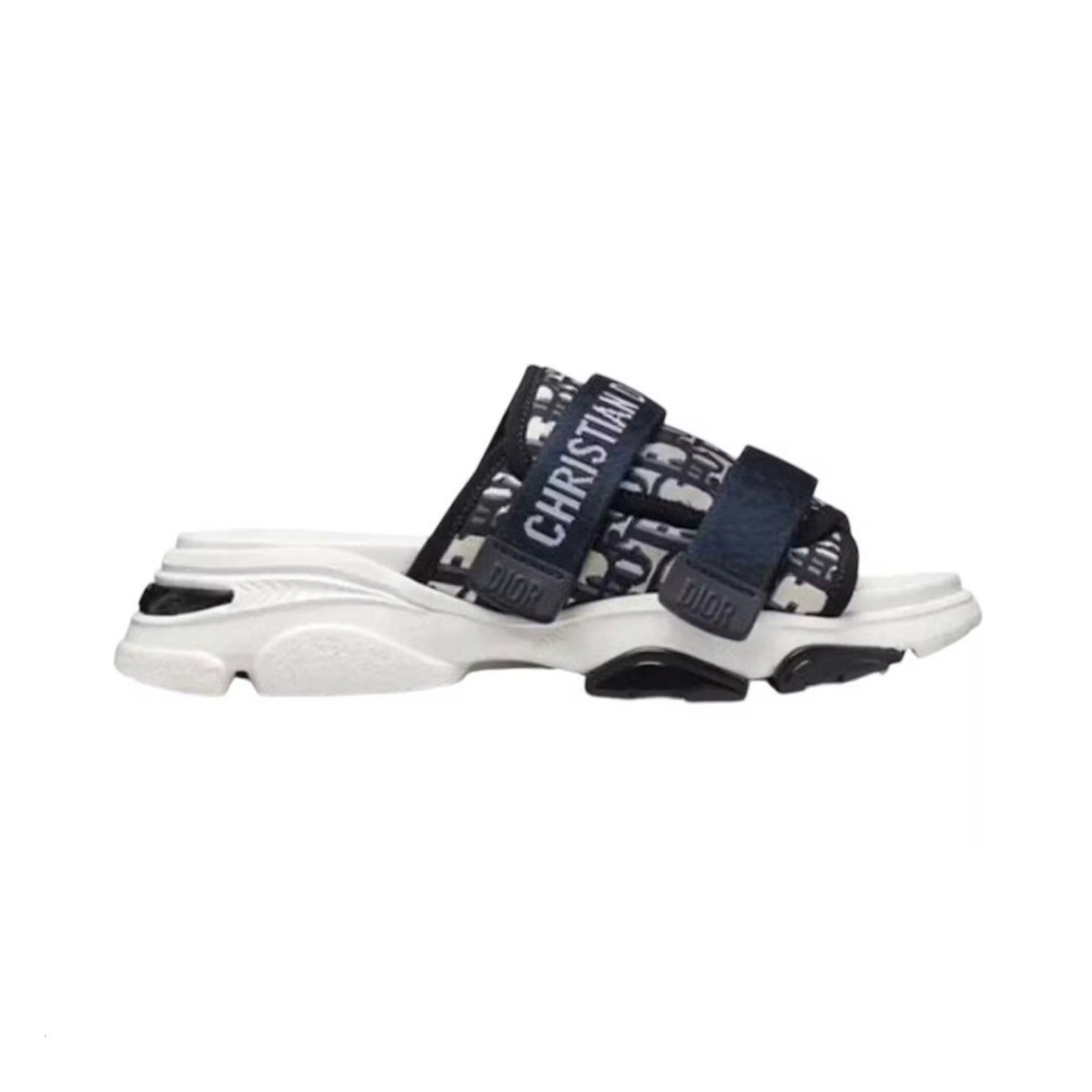Christian Dior D-Wander Camouflage Nylon Slide | Miami LinkUP