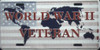 World War II Veteran License Plate