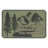 Without Obstacles PVC Morale Patch