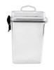 Clear Waterproof Storage Container w/Lanyard Back