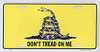 Don't Tread on Me License Plate